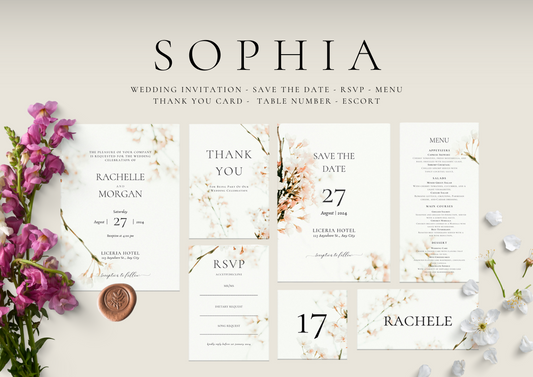 Sophia | Wedding Suite | Canva
