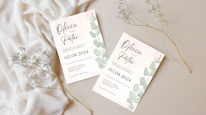 Floral Wedding Invitation | Canva