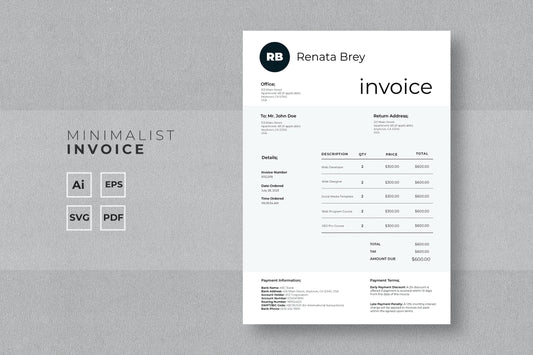 Business Invoice Vol.03
